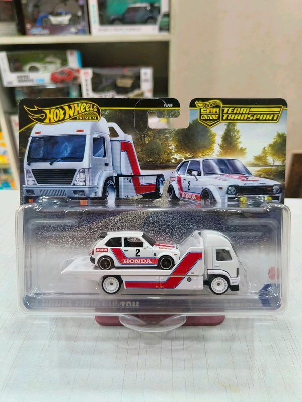 HOT WHEELS Hotwheels Premium 2025 | '73 HONDA CIVIC CUSTOMS | AERO LIFT | TEAM TRANSPORT | CAR CULTURE | REAL RIDERS | FLF56 | #80