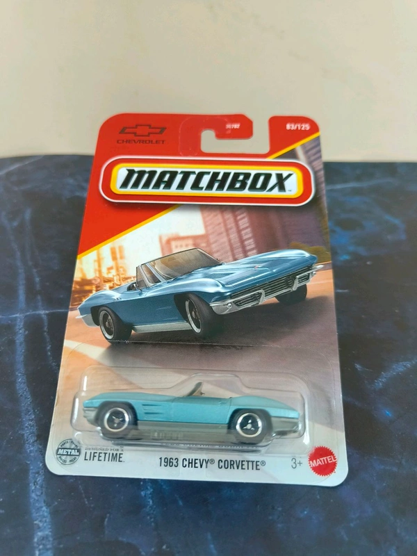 MATCHBOX | 1963 CHEVY CORVETTE  | CHEVROLET | 83/125
