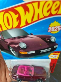 Hot Wheels PORSCHE 911 TURBO CABRIOLET | Then And Now | Amethyst Metallic | 10/10 | 239/250