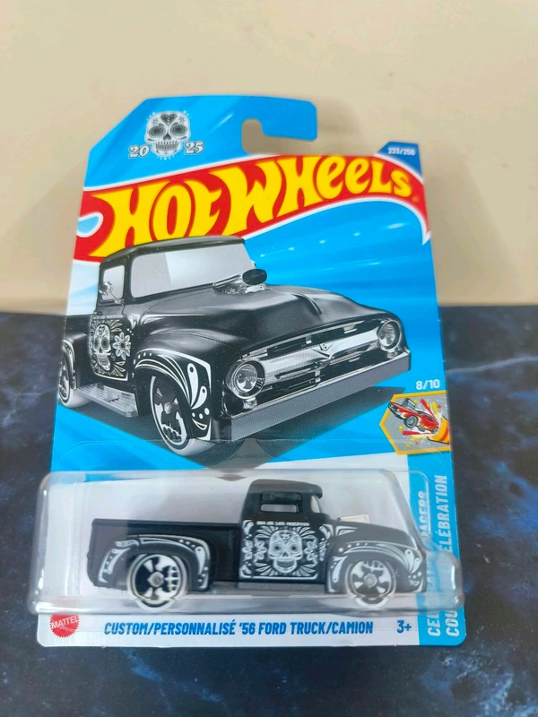 Hot Wheels CUSTOM '56 FORD | Celebration Racers | Black | 8/10 | 233/250
