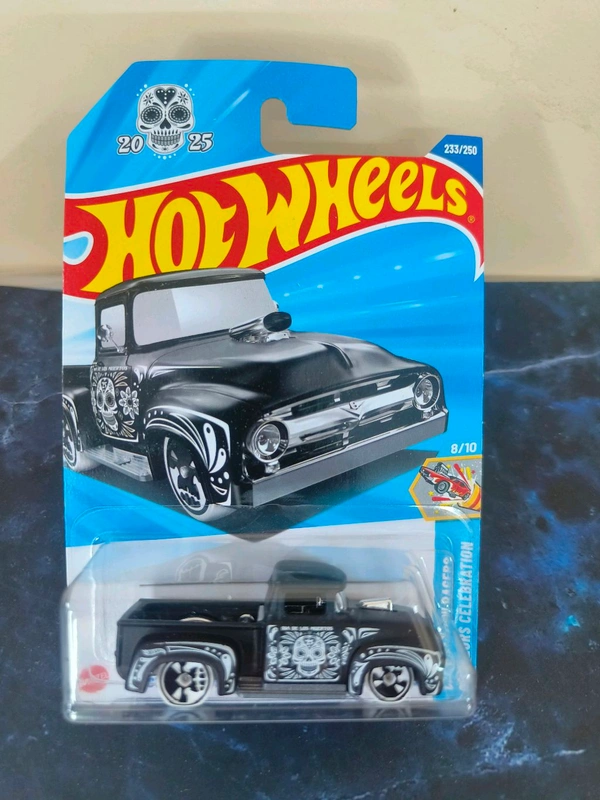 Hot Wheels CUSTOM '56 FORD | Celebration Racers | Black | 8/10 | 233/250