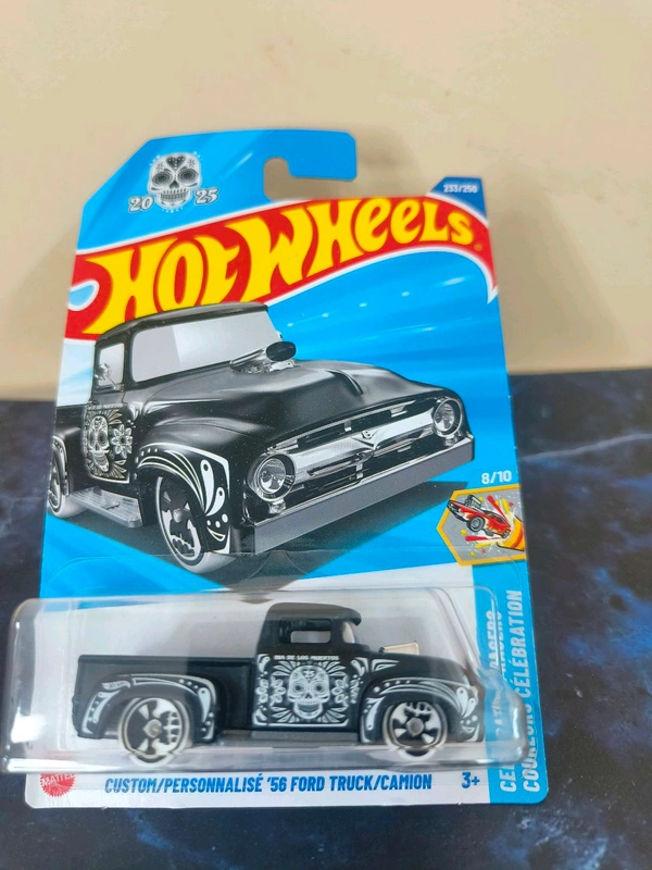 Hot Wheels CUSTOM '56 FORD | Celebration Racers | Black | 8/10 | 233/250