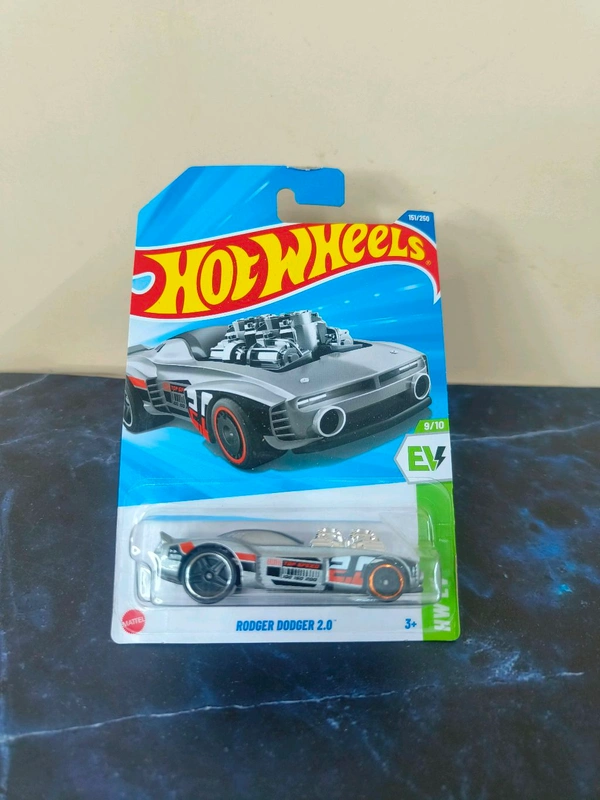 Hot Wheels RODGER DODGER 2.0 | HW EV | Gray | 9/10 | 151/250