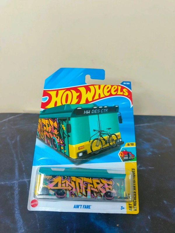 Hot Wheels AIN'T FARE | Art Cars | Green | 8/10 | 88/250