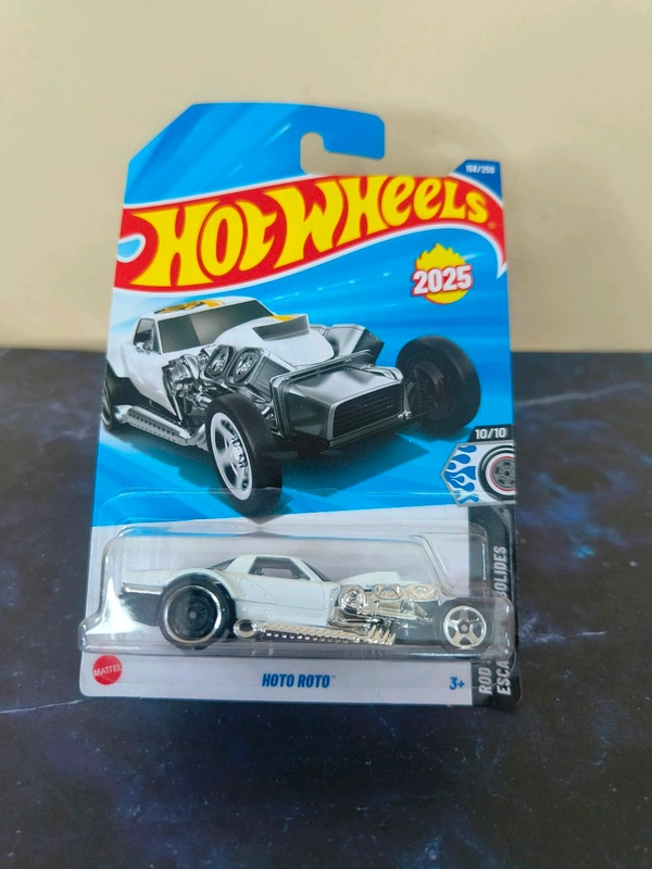 Hot Wheels HOTO ROTO | Rod Squad | White | 10/10 | 158/250