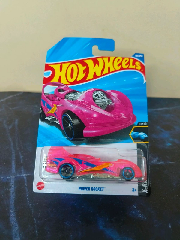 Hot Wheels POWER ROCKET | X-Raycers | Pink | 8/10 | 109/250
