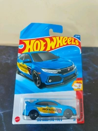 Hot Wheels 2018 HONDA CIVIC TYPE R | Then And Now | Blue | 3/10 | 123/250