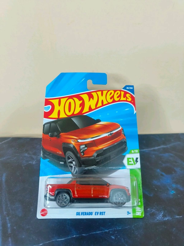 Hot Wheels SILVERADO EV RST | HW EV | Orange| 6/10 | 86/250
