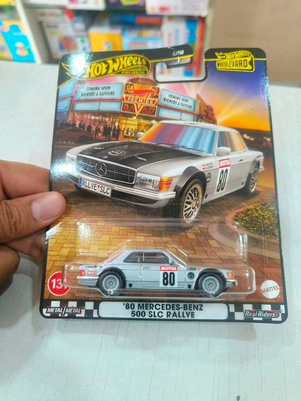 HOTWHEELS '95 LAMBORGHINI DIABLO SV | '94 NISSAN PRIMERA | '80 MERCEDES - BENZ 500 SLC RALLYE | MITSUBISHI PAJERO EVOLUTION | '77 PONTIAC FIREBIRD TA | SET OF 5 | BOULEVARD | Hot wheels Premium 2025 | GJT68