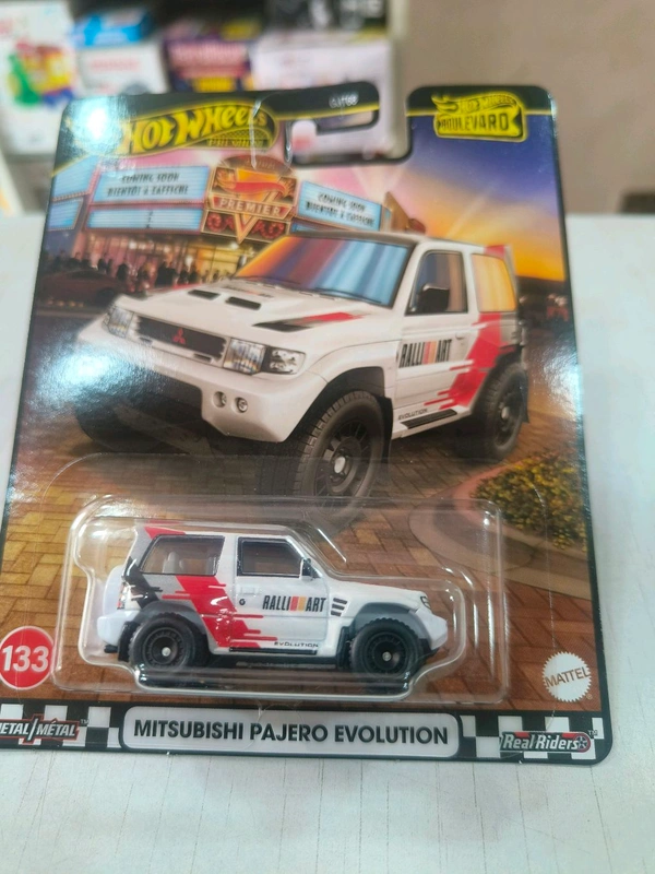 HOTWHEELS MITSUBISHI PAJERO EVOLUTION  | BOULEVARD | Hot wheels Premium 2025 | GJT68