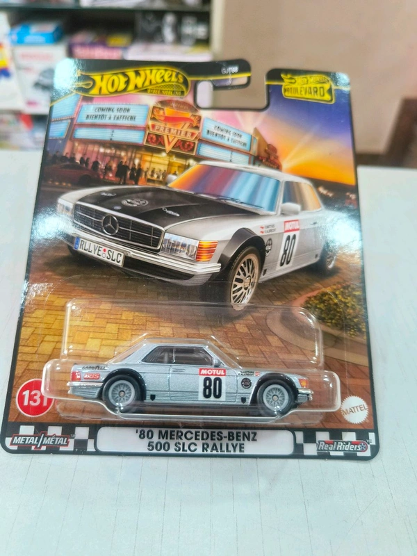 HOTWHEELS '80 MERCEDES - BENZ 500 SLC RALLYE | BOULEVARD | Hot wheels Premium 2025 | GJT68