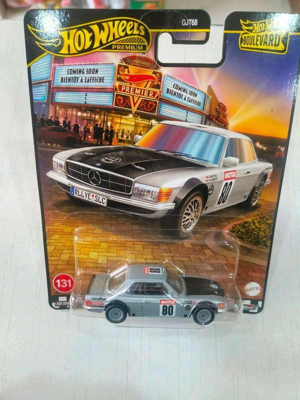 HOTWHEELS '80 MERCEDES - BENZ 500 SLC RALLYE | BOULEVARD | Hot wheels Premium 2025 | GJT68