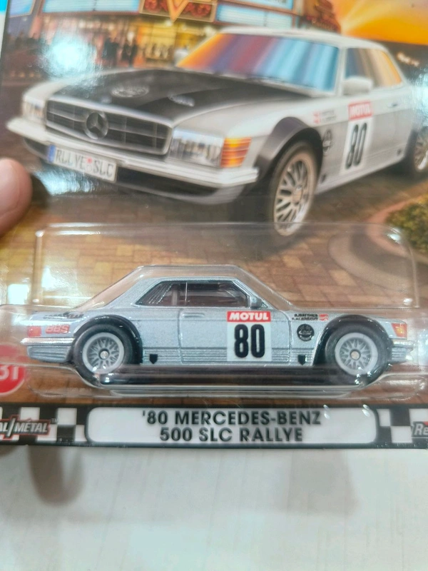 HOTWHEELS '80 MERCEDES - BENZ 500 SLC RALLYE | BOULEVARD | Hot wheels Premium 2025 | GJT68