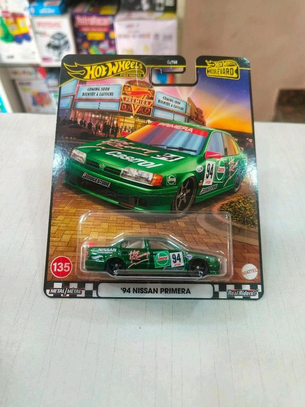 HOTWHEELS '94 NISSAN PRIMERA | BOULEVARD | Hot wheels Premium 2025 | GJT68