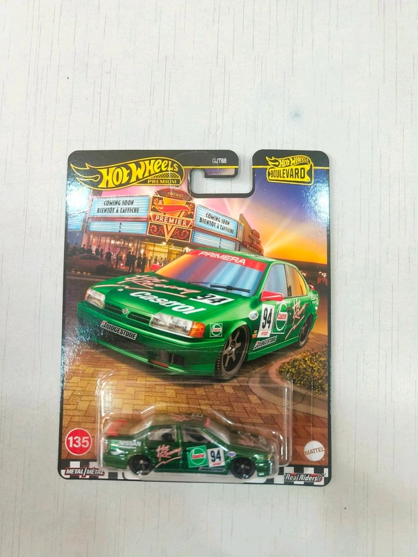 HOTWHEELS '94 NISSAN PRIMERA | BOULEVARD | Hot wheels Premium 2025 | GJT68