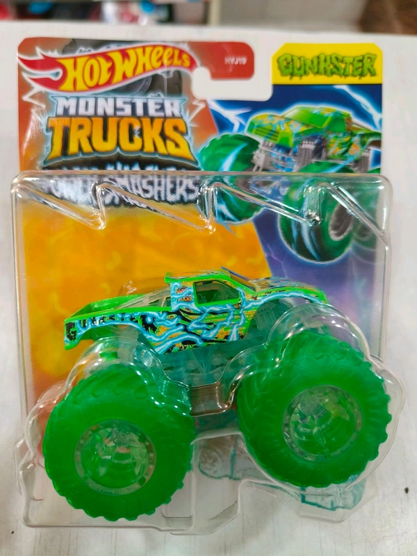 GUNKSTER | POWER SMASHERS | HOT WHEELS MONSTER TRUCKS 1:64 SCALE | HYJ19