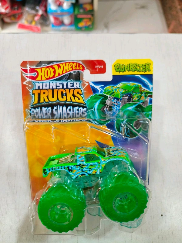 GUNKSTER | POWER SMASHERS | HOT WHEELS MONSTER TRUCKS 1:64 SCALE | HYJ19