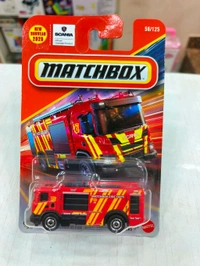 MATCHBOX | SCANIA XT FIRE TRUCK / CAMION DE POMPIERS | SCANIA | 58/125