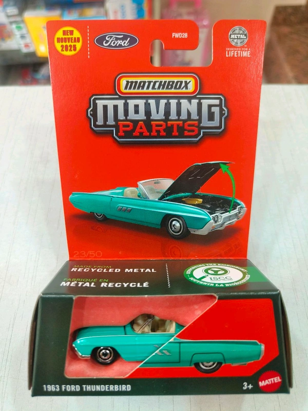 MATCHBOX MOVING PARTS | 1963 FORD THUNDERBIRD | FWD28
