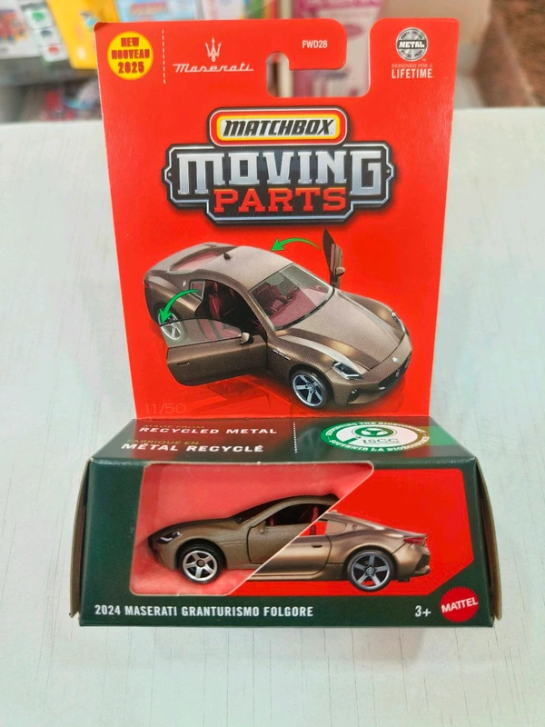 MATCHBOX MOVING PARTS | 2024 MASERATI GRANTURISMO FOLGORE | FWD28