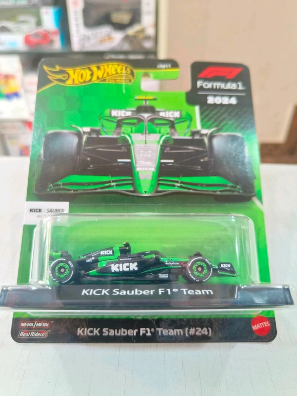 HOTWHEELS Hot wheels Premium 2025 | KICK SAUBER F1 TEAM [ #24 ] | FORMULA 1  | HRV11