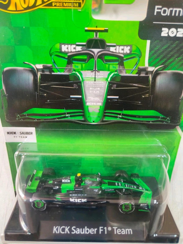 HOTWHEELS Hot wheels Premium 2025 | KICK SAUBER F1 TEAM [ #24 ] | FORMULA 1  | HRV11