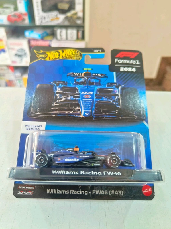 HOTWHEELS Hot wheels Premium 2025 | WILLIAMS RACEING - FW46 [ #43 ] | FORMULA 1  | HRV11