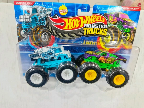 BIONIC BRUISER | TEST SUBJECT | HOT WHEELS MONSTER TRUCKS 1:64 SCALE | FYJ64