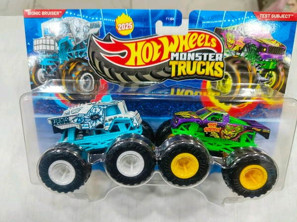 BIONIC BRUISER | TEST SUBJECT | HOT WHEELS MONSTER TRUCKS 1:64 SCALE | FYJ64