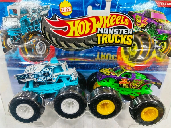 BIONIC BRUISER | TEST SUBJECT | HOT WHEELS MONSTER TRUCKS 1:64 SCALE | FYJ64