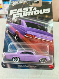 HOT WHEELS Hotwheels |1966 CHECY IMPALA | FAST & FURIOUS | IMPORTED | HNR88