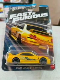 HOT WHEELS Hotwheels | NISSAN SKYLINE GT-R (BCNR33) | FAST & FURIOUS | IMPORTED | HNR88