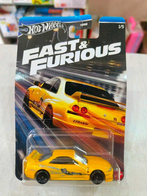 HOT WHEELS Hotwheels | NISSAN SKYLINE GT-R (BCNR33) | FAST & FURIOUS | IMPORTED | HNR88
