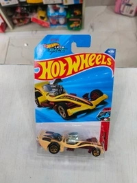 HOT WHEELS Hotwheels | MADFAST | Yellow/Maroon | Track Aces | IMPORTED | H CASE