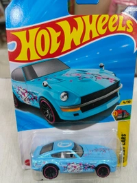 HOT WHEELS Hotwheels | DATSUN 240Z | HW Art Cars | Blue | IMPORTED | H CASE | 62/250