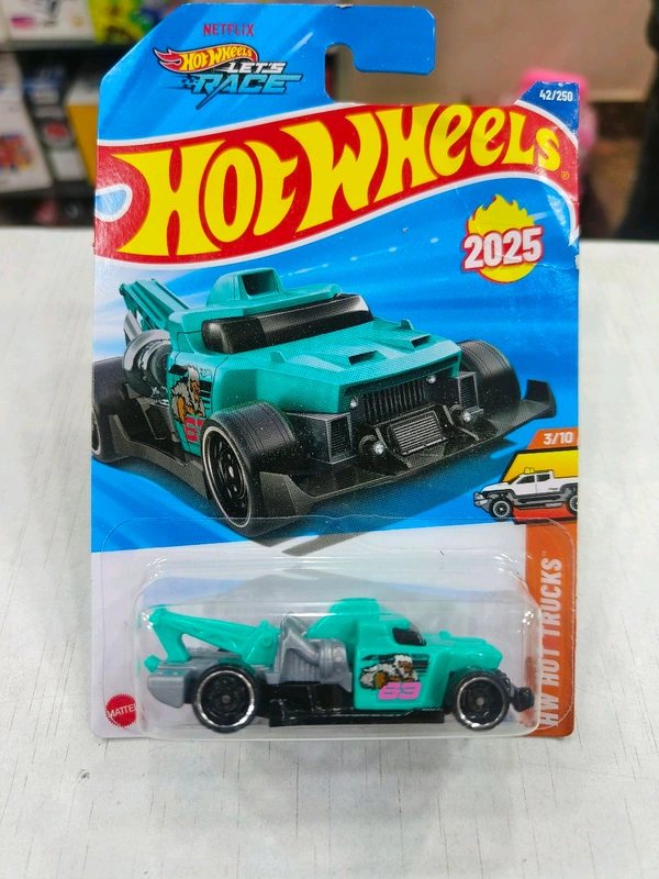HOT WHEELS Hotwheels | HAULERBACK | HW HOT TRUCKS | GREEN | IMPORTED | H CASE | 42/250