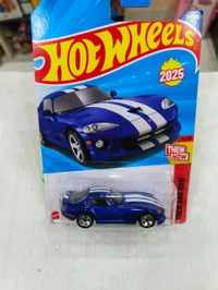 HOT WHEELS Hotwheels | ‘96 DODGE VIPER GTS | Then and Now | BLUE | IMPORTED | H CASE | 176/250