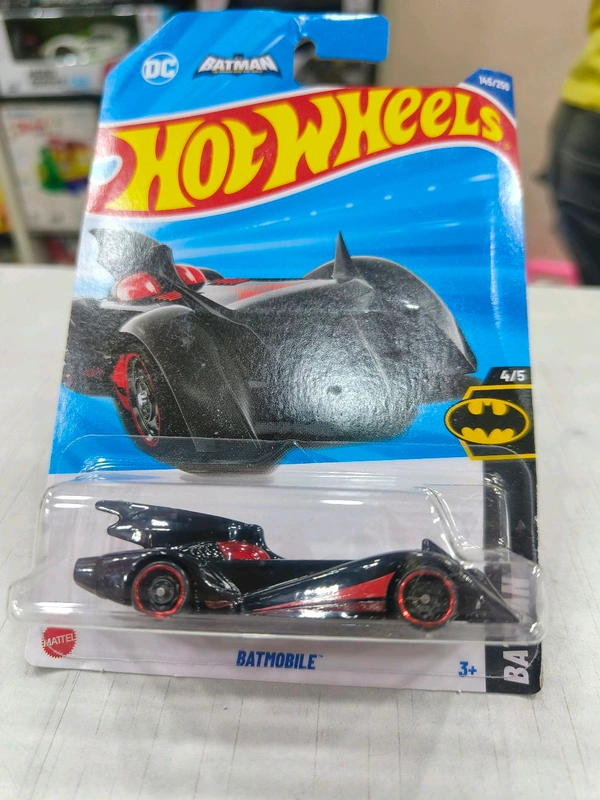 HOT WHEELS Hotwheels | BATMOBILE  | Batman | BLACK | IMPORTED | H CASE | 145/250
