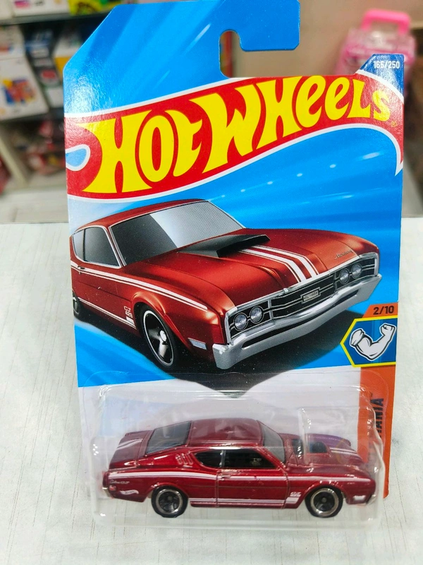 HOT WHEELS Hotwheels | ‘69 MERCURY CYCLONE | Muscle Mania | RED | IMPORTED | H CASE | 165/250