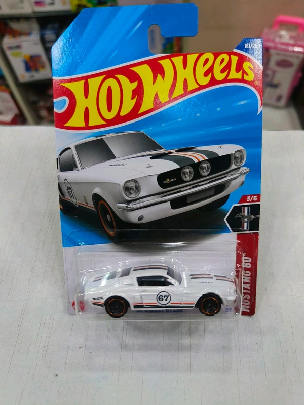 HOT WHEELS Hotwheels | ‘67 SHELBY GT500 | Mustang 60 | WHITE | IMPORTED | H CASE | 161/250