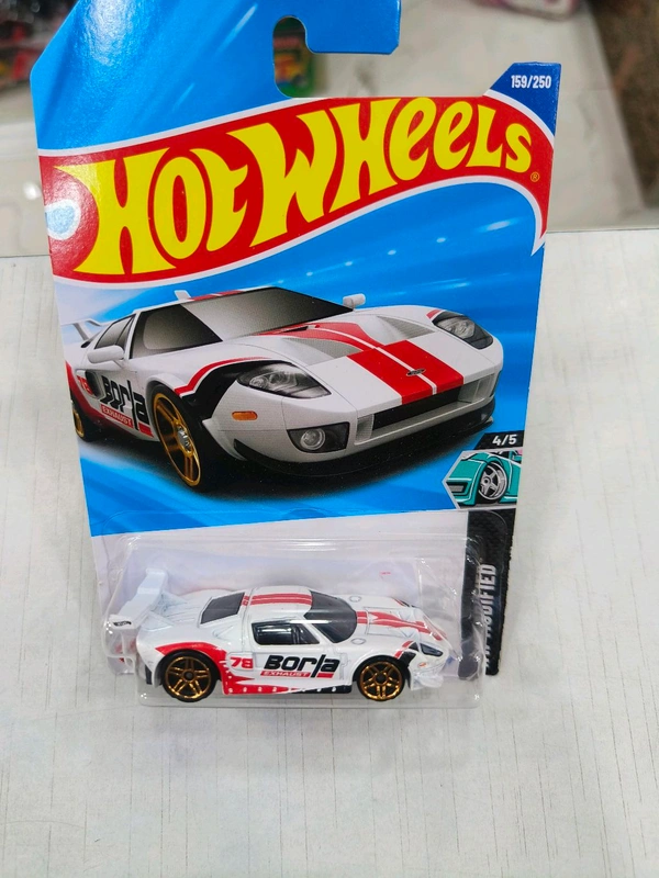 HOT WHEELS Hotwheels | FORD GT | HW Modified | WHITE | IMPORTED | H CASE | 159/250