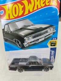 HOT WHEELS Hotwheels | CHEVY EL CAMINO | HW Screen Time | BLACK | IMPORTED | H CASE | 147/250