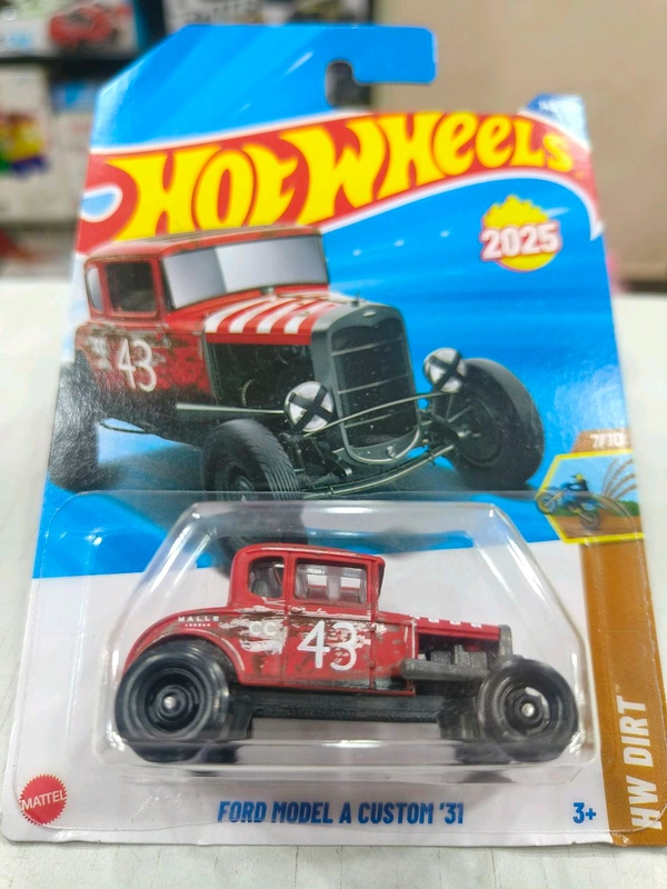 HOT WHEELS Hotwheels | FORD MODEL A CUSTOM ‘31 | HW Dirt | RED | IMPORTED | H CASE | 140/250