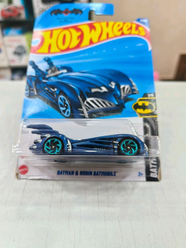 HOT WHEELS Hotwheels | BATMAN & ROBIN BATMOBILE | Batman | Dark Blue | IMPORTED | H CASE | 2/250