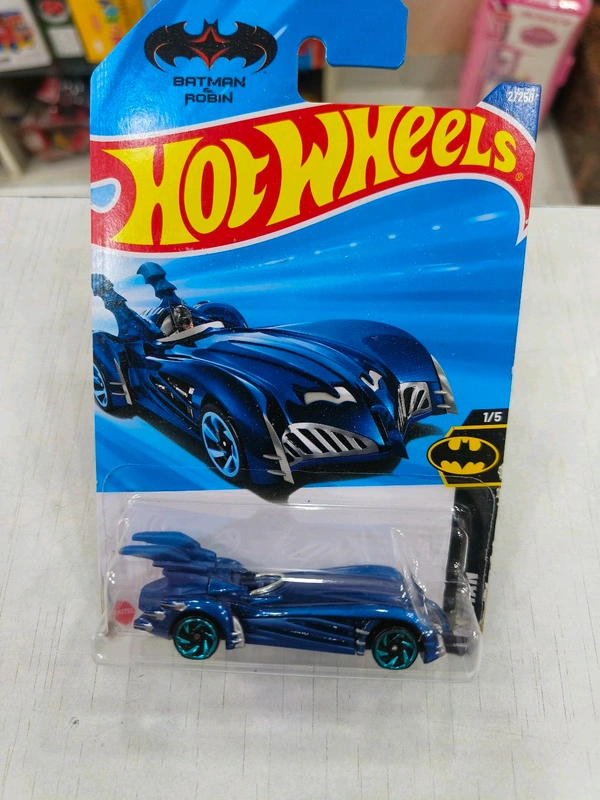 HOT WHEELS Hotwheels | BATMAN & ROBIN BATMOBILE | Batman | Dark Blue | IMPORTED | H CASE | 2/250