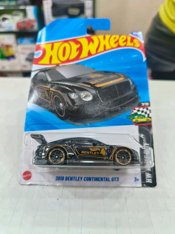 HOT WHEELS Hotwheels | 2018 BENTLEY CONTINENTAL GT3 | HW Race Day | BLACK | IMPORTED | H CASE | 162/250