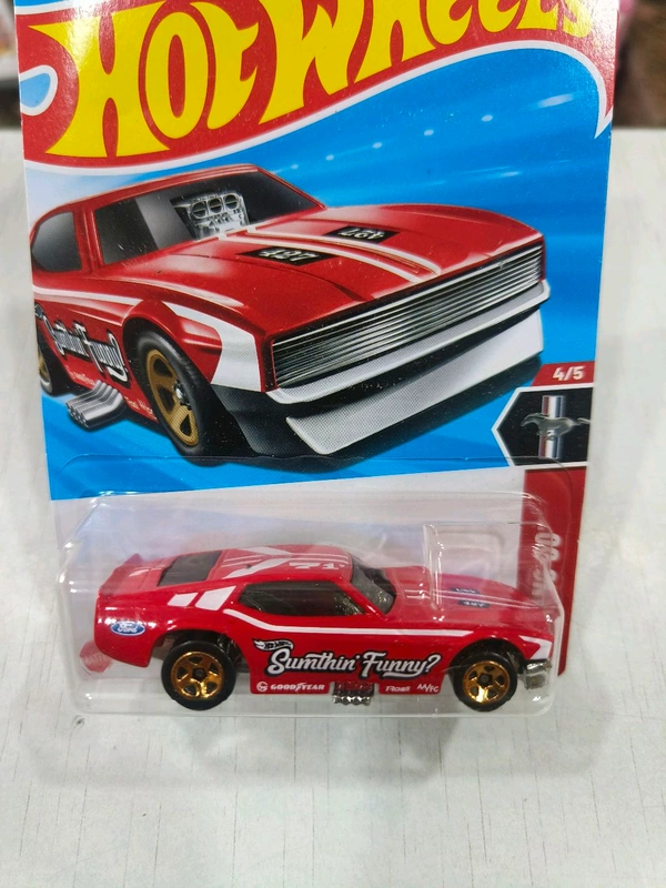 HOT WHEELS Hotwheels | ‘71 MUSTANG FUNNY CAR  | Mustang 60 | RED | IMPORTED | H CASE | 175/250