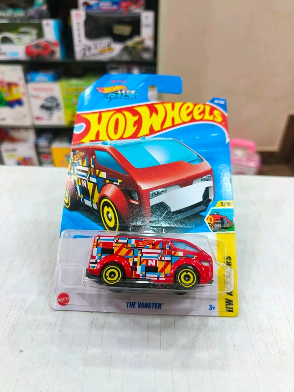 HOT WHEELS Hotwheels | THE VANSTER | HW ART CARS | RED | IMPORTED | H CASE | 35/250