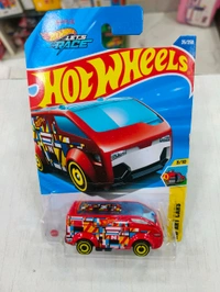 HOT WHEELS Hotwheels | THE VANSTER | HW ART CARS | RED | IMPORTED | H CASE | 35/250