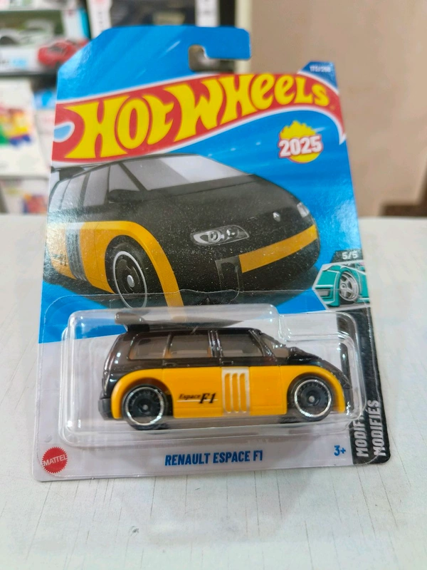 Hot Wheels RENAULT ESPACE F1 | HW Modified | Black/ Yellow | 172/250